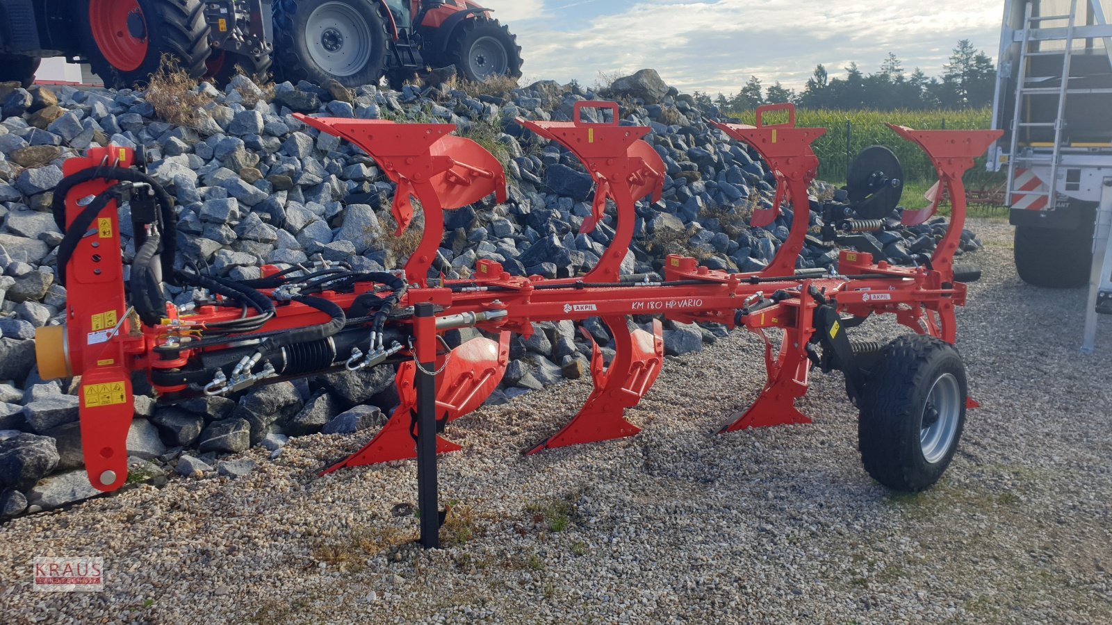 Pflug van het type Akpil KM 180 Vario, Neumaschine in Geiersthal (Foto 1)