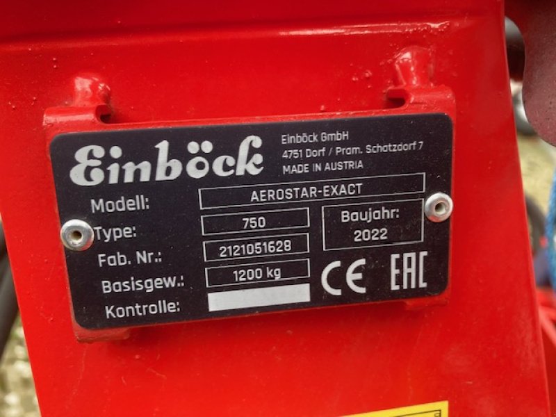 Pflug of the type Einböck AEROSTAR-EXACT 750, Neumaschine in Gudensberg (Picture 3)