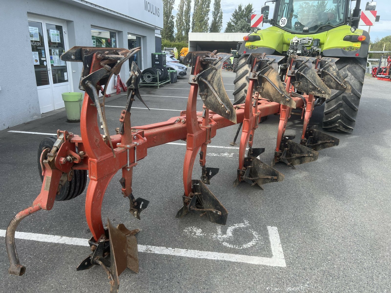 Pflug Türe ait Gregoire RWB7, Gebrauchtmaschine içinde Moulins (resim 5)