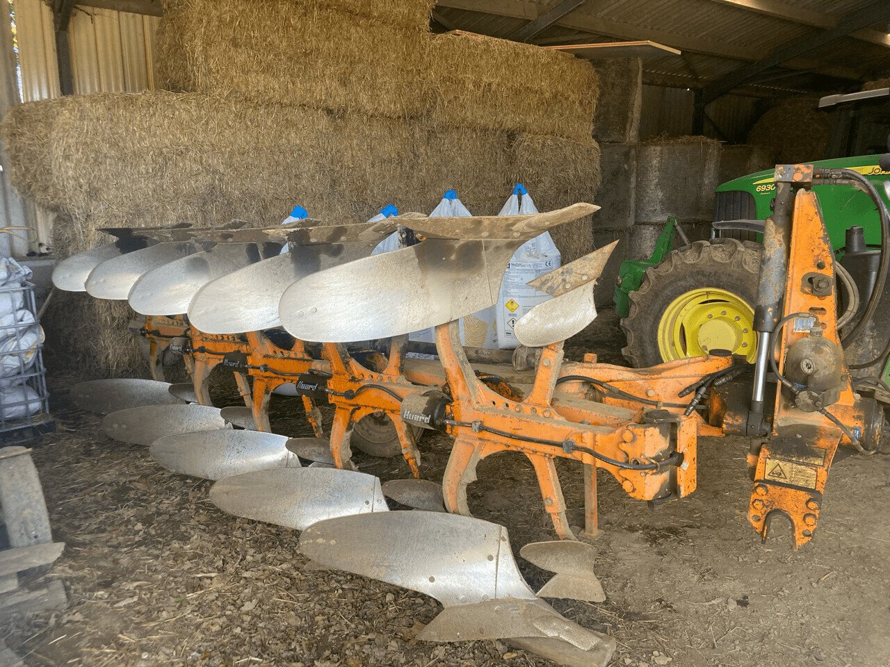 Pflug Türe ait Huard 5 CORPS, Gebrauchtmaschine içinde PONTIVY (resim 3)