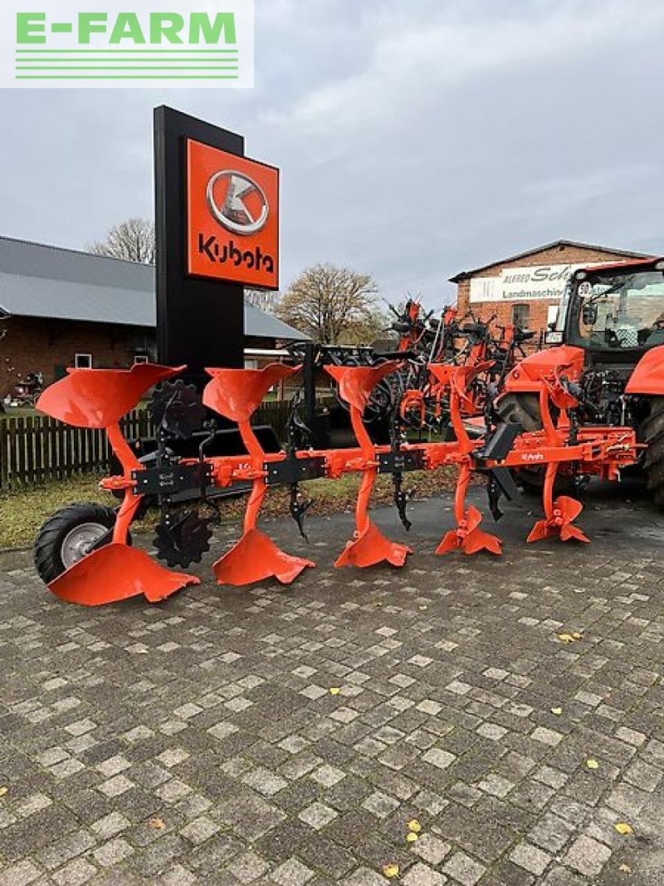 Pflug des Typs Kubota rm4005 v, Gebrauchtmaschine in SUDERBURG/HOLXEN (Bild 2)