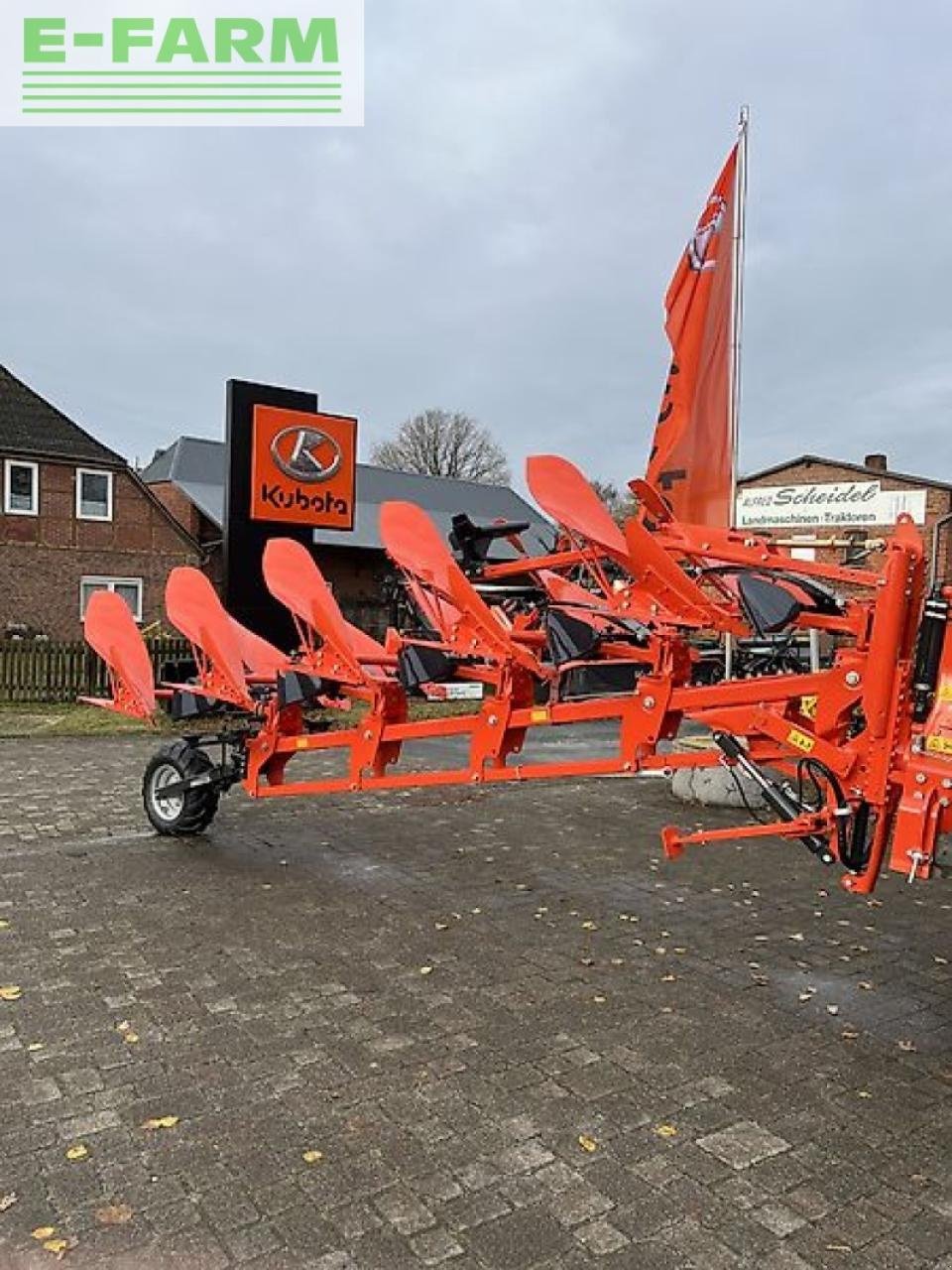 Pflug van het type Kubota rm4005 v, Gebrauchtmaschine in SUDERBURG/HOLXEN (Foto 6)