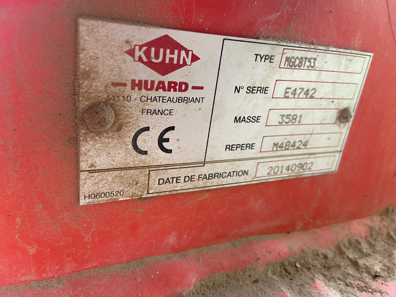 Pflug типа Kuhn Khun manager, Gebrauchtmaschine в CHATEAU PORCIEN (Фотография 7)