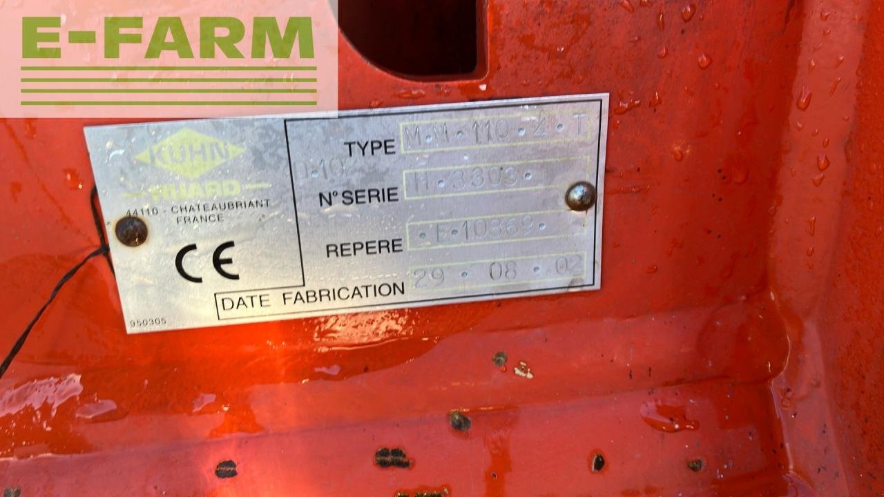 Pflug Türe ait Kuhn Multimaster 110, Gebrauchtmaschine içinde REDLHAM (resim 11)