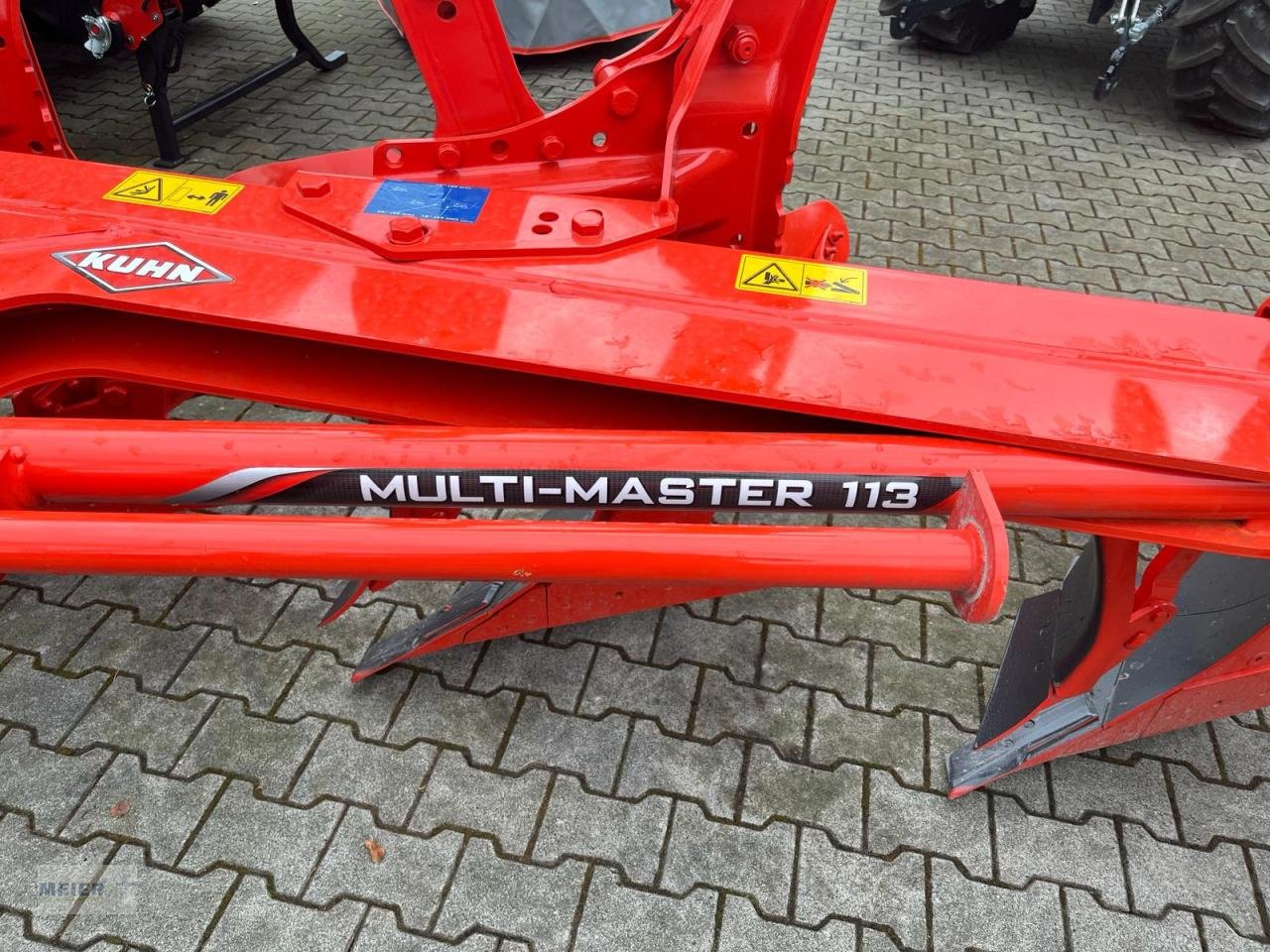 Pflug Türe ait Kuhn Multimaster 113, Neumaschine içinde Delbrück (resim 3)