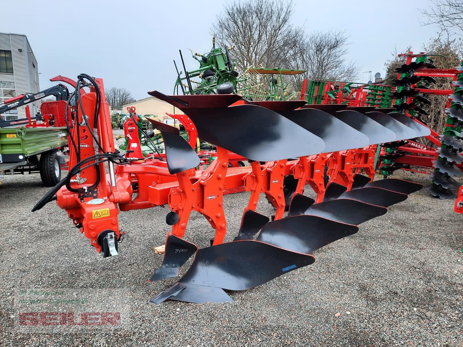 Pflug del tipo Kuhn Vari-Master 153T LPo 5-Schar, Neumaschine In Ansbach (Immagine 5)