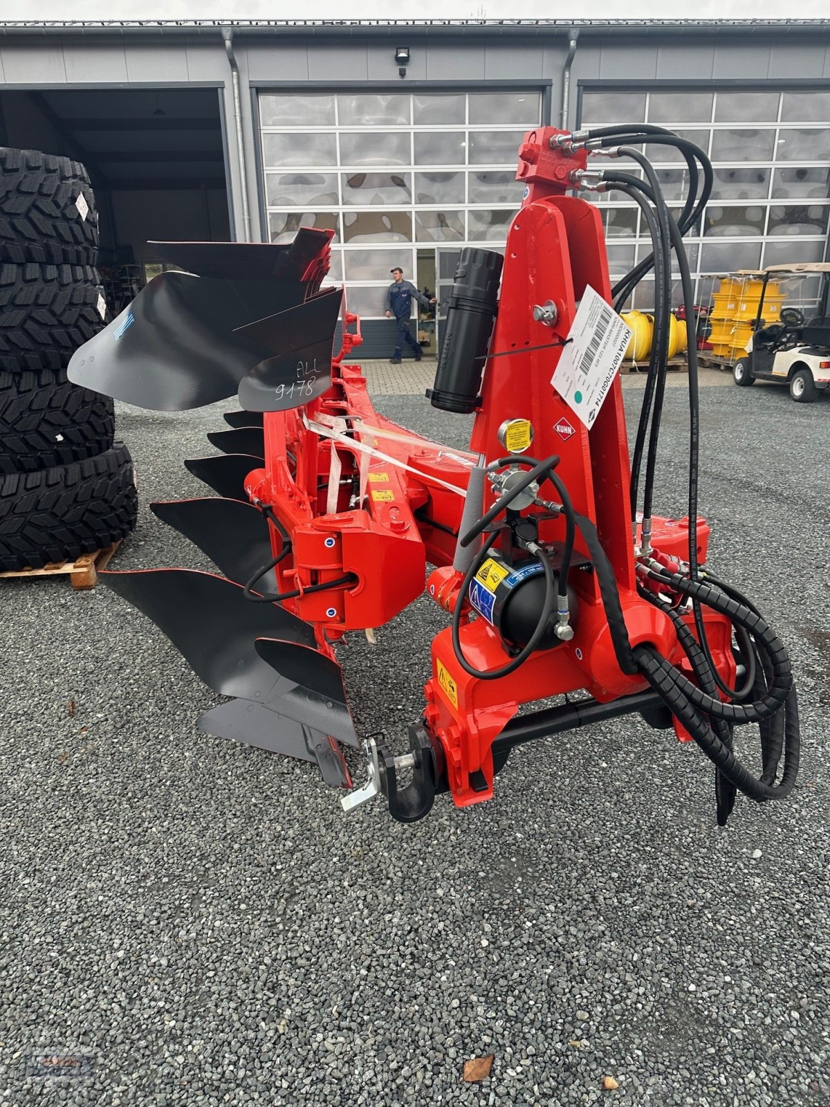 Pflug van het type Kuhn VM 123-5, Neumaschine in Lichtenfels (Foto 1)