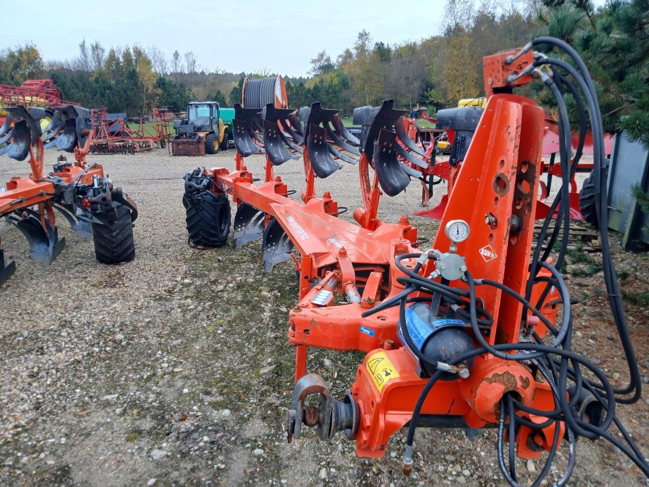 Pflug van het type Kuhn VM 152 4+1 VL RISTE, Gebrauchtmaschine in Give (Foto 1)