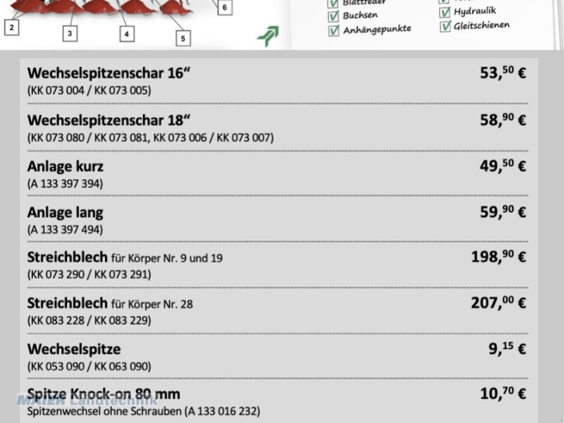 Pflug typu Kverneland 150 S, Neumaschine w Dieterskirchen