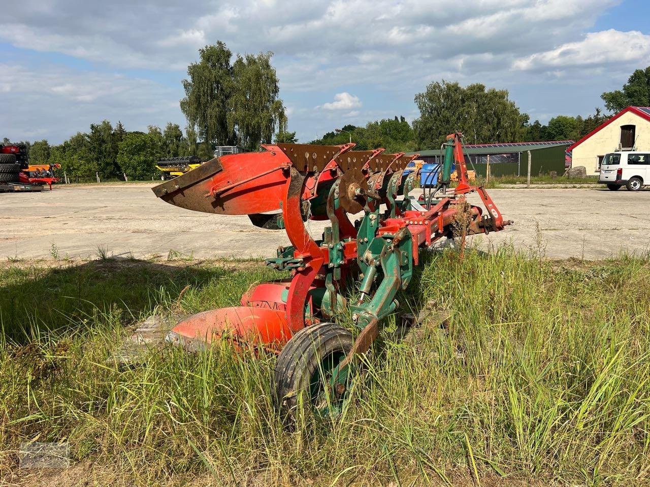 Pflug Türe ait Kverneland 4 Schar, Gebrauchtmaschine içinde Prenzlau (resim 5)