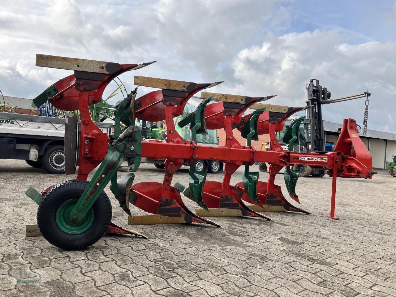 Pflug van het type Kverneland 4-Schar, Gebrauchtmaschine in Spelle (Foto 4)