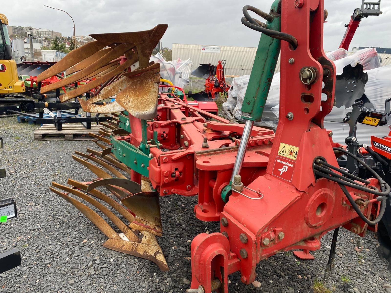 Pflug Türe ait Kverneland EG 100 Anbauvolldrehpflug, Gebrauchtmaschine içinde Bad Hersfeld (resim 6)