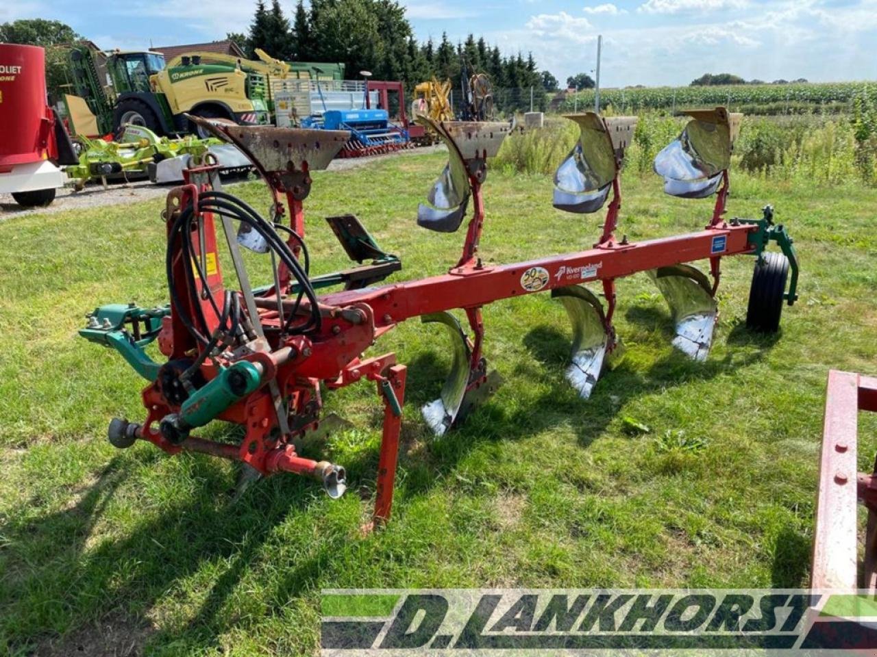 Pflug van het type Kverneland VD 100-160 NR 19, Gebrauchtmaschine in Klein Berßen (Foto 1)