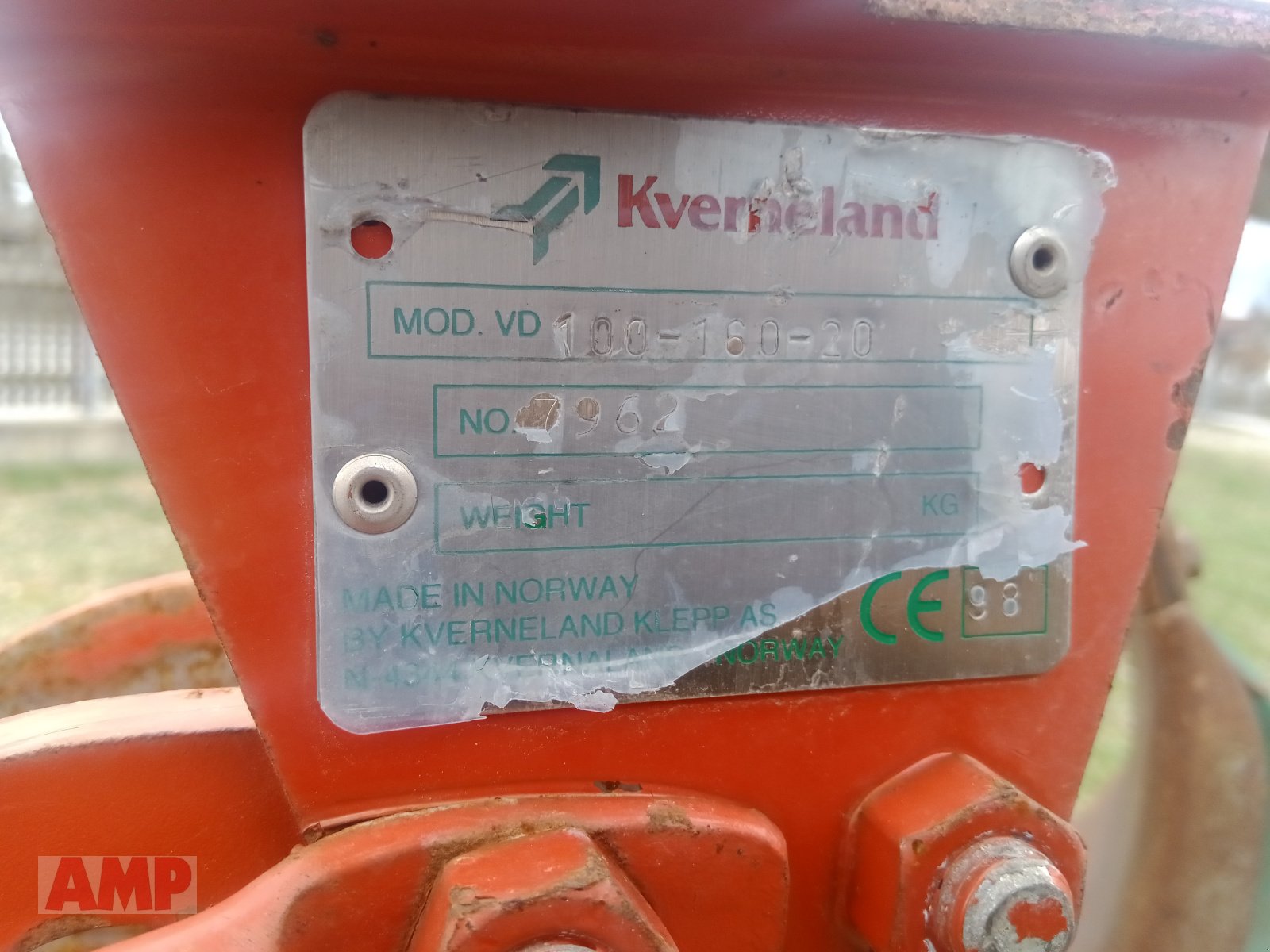 Pflug del tipo Kverneland VD 100, Gebrauchtmaschine In Teising (Immagine 7)