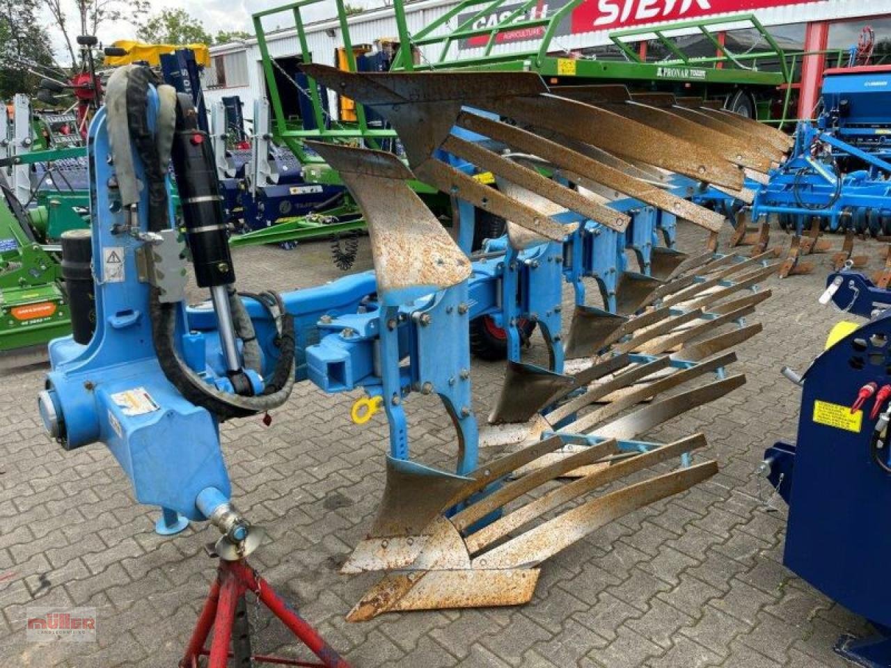 Pflug Türe ait Lemken 8 M V 5 N 100, Gebrauchtmaschine içinde Holzhausen (resim 1)