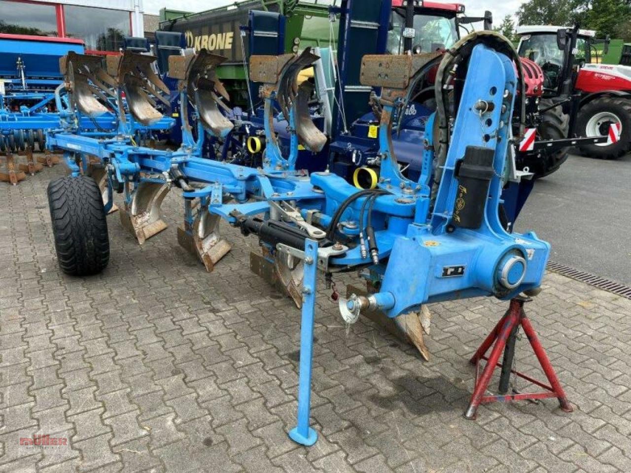 Pflug typu Lemken 8 M V 5 N 100, Gebrauchtmaschine w Holzhausen (Zdjęcie 2)