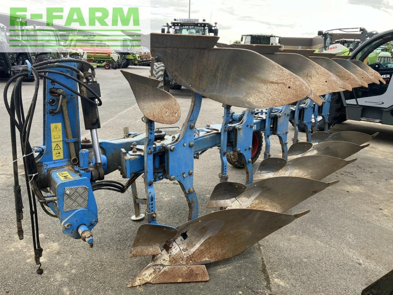 Pflug del tipo Lemken charru lemken variopal 7, Gebrauchtmaschine en BLENDECQUES (Imagen 2)