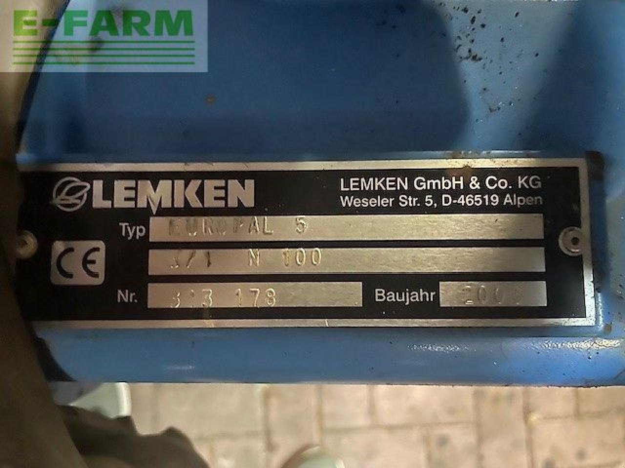 Pflug van het type Lemken europal 5 met fixpack, Gebrauchtmaschine in gg VEGHEL (Foto 5)