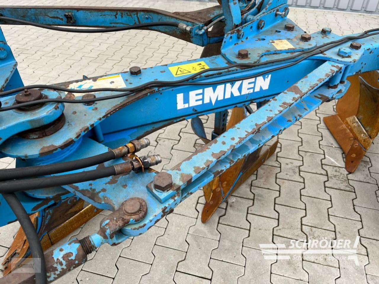 Pflug του τύπου Lemken EUROPAL 7 4 N 100, Gebrauchtmaschine σε Scharrel (Φωτογραφία 7)