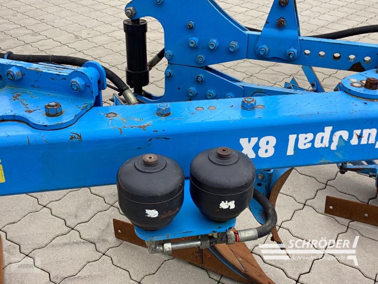 Pflug van het type Lemken EUROPAL 8 X 5 L 100, Gebrauchtmaschine in Wildeshausen (Foto 16)