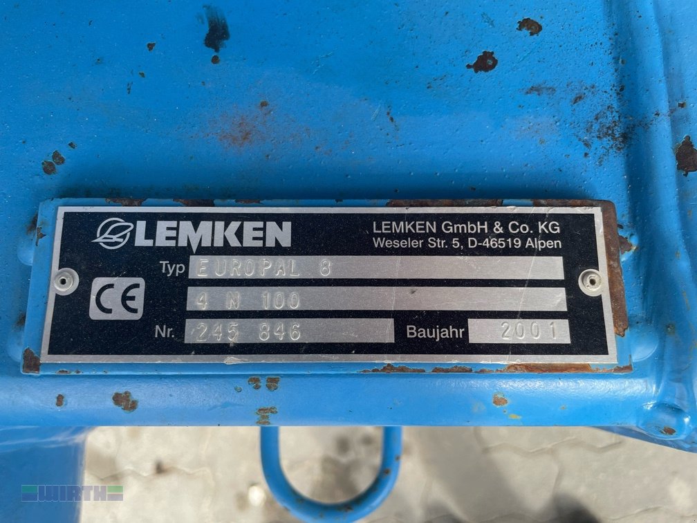 Pflug del tipo Lemken EurOpal 8, Gebrauchtmaschine en Buchdorf (Imagen 3)