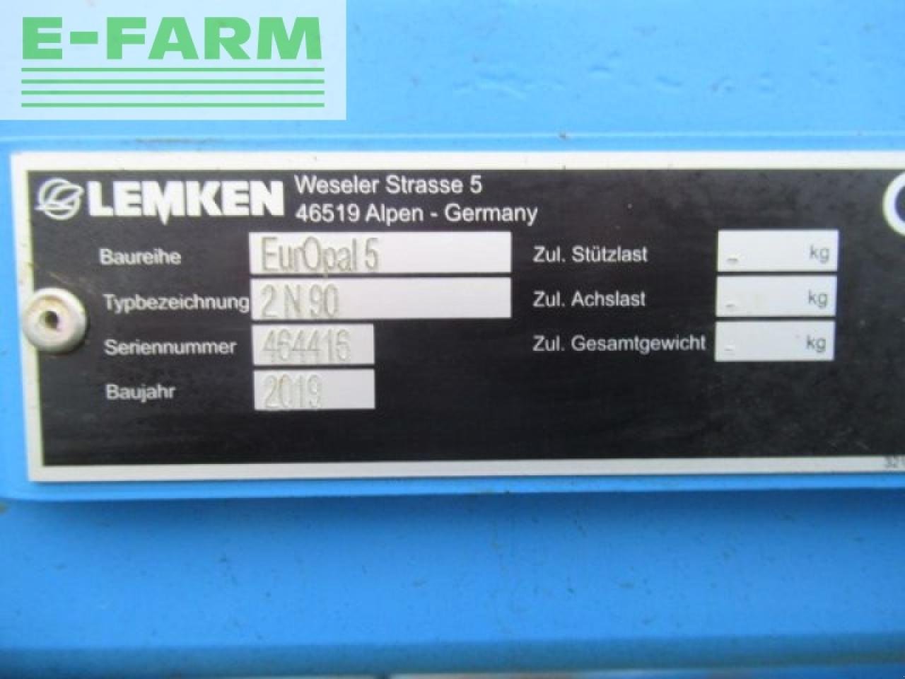 Pflug του τύπου Lemken europal5 plough, Gebrauchtmaschine σε DEVIZES (Φωτογραφία 11)