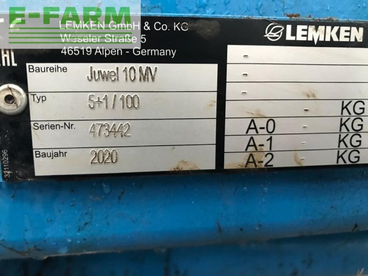 Pflug des Typs Lemken juwel 10 mv5+1n100 met flexpack, Gebrauchtmaschine in gg VEGHEL (Bild 7)