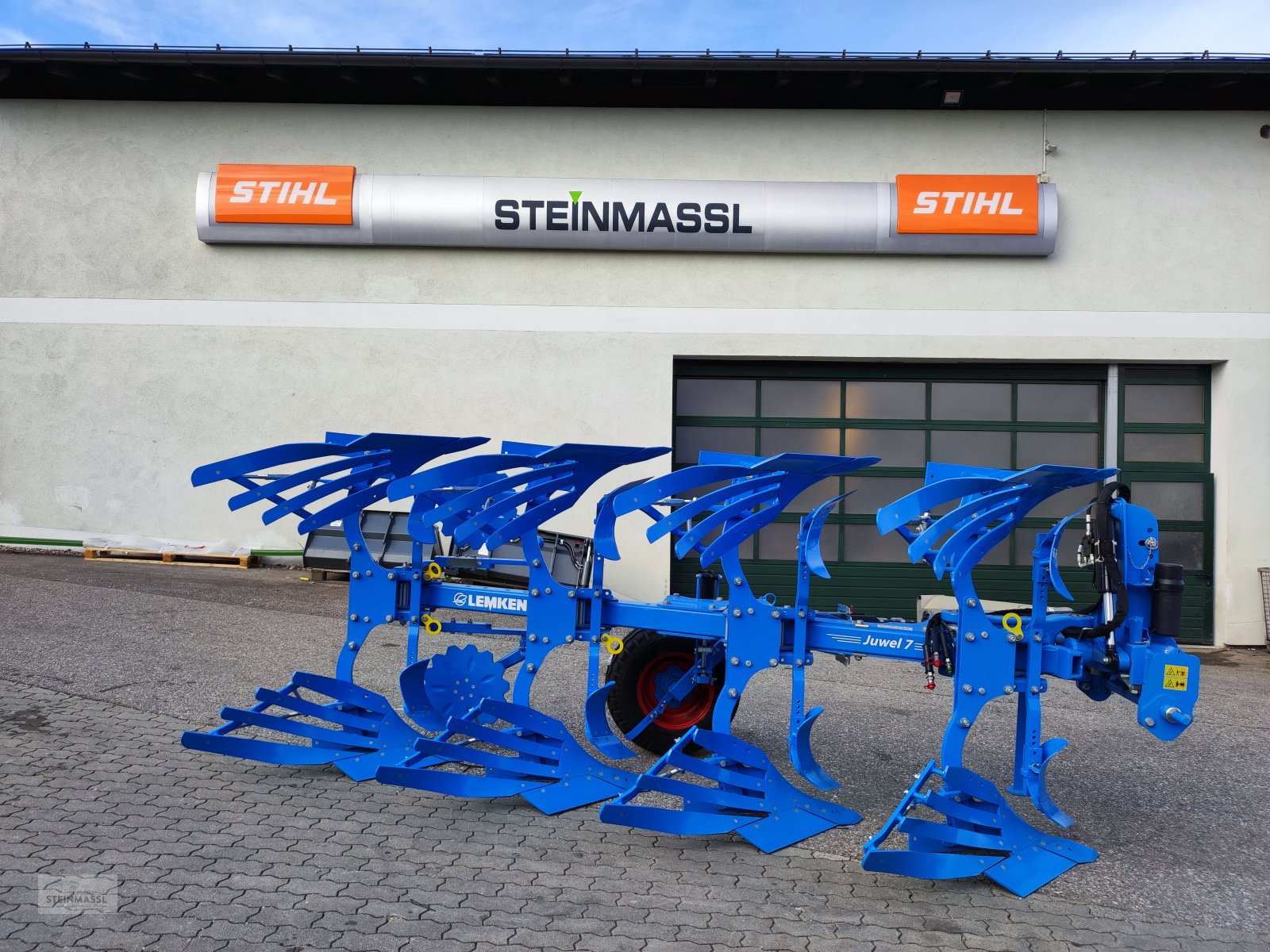 Pflug typu Lemken Juwel 7 M V 4 N 100, Neumaschine w Petting (Zdjęcie 1)