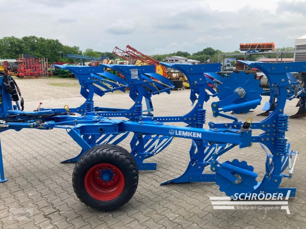 Pflug typu Lemken JUWEL 7 M X 4 L 100, Neumaschine v Wildeshausen (Obrázok 4)