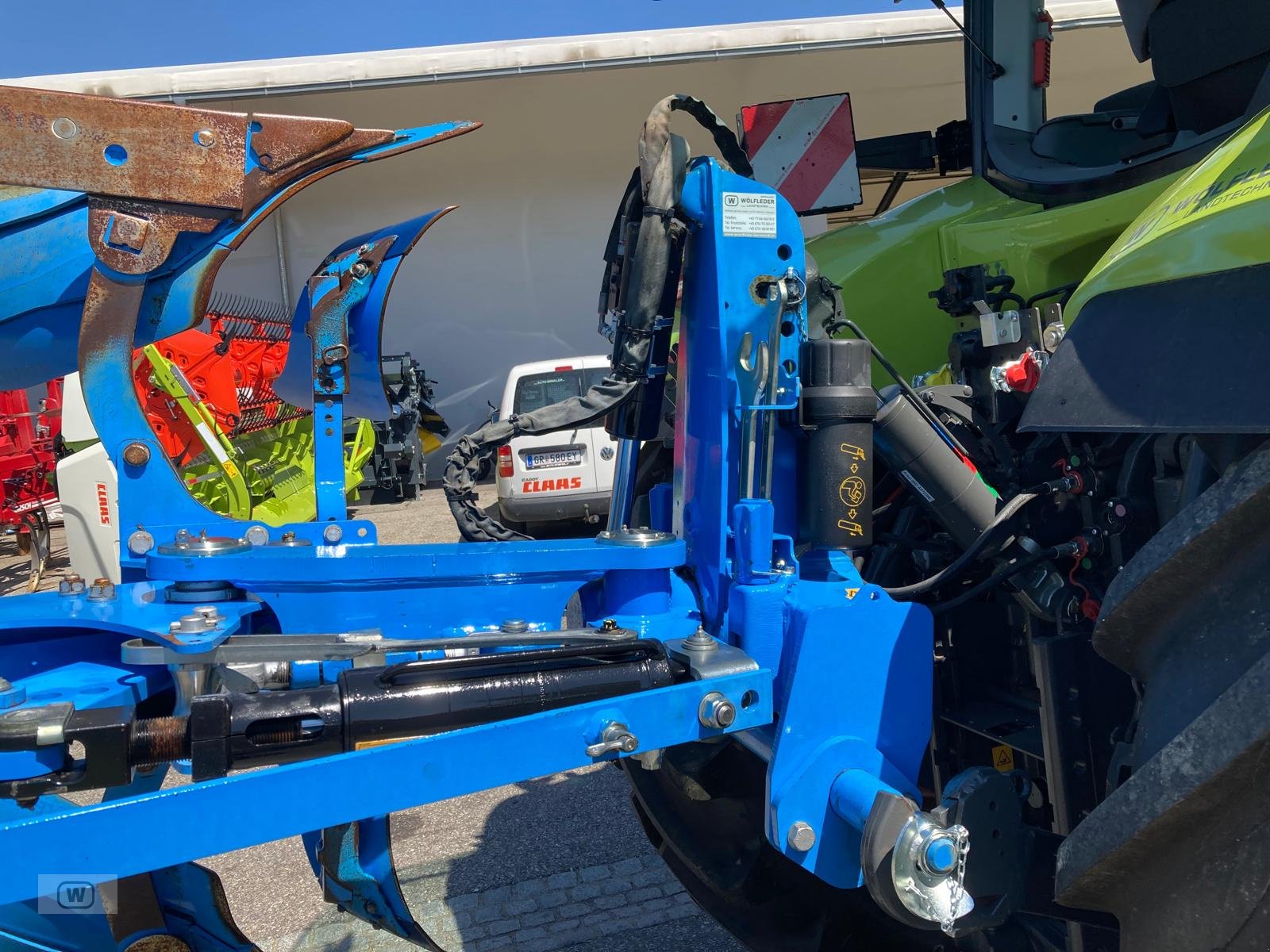 Pflug van het type Lemken Juwel 7 Vario, Gebrauchtmaschine in Zell an der Pram (Foto 7)