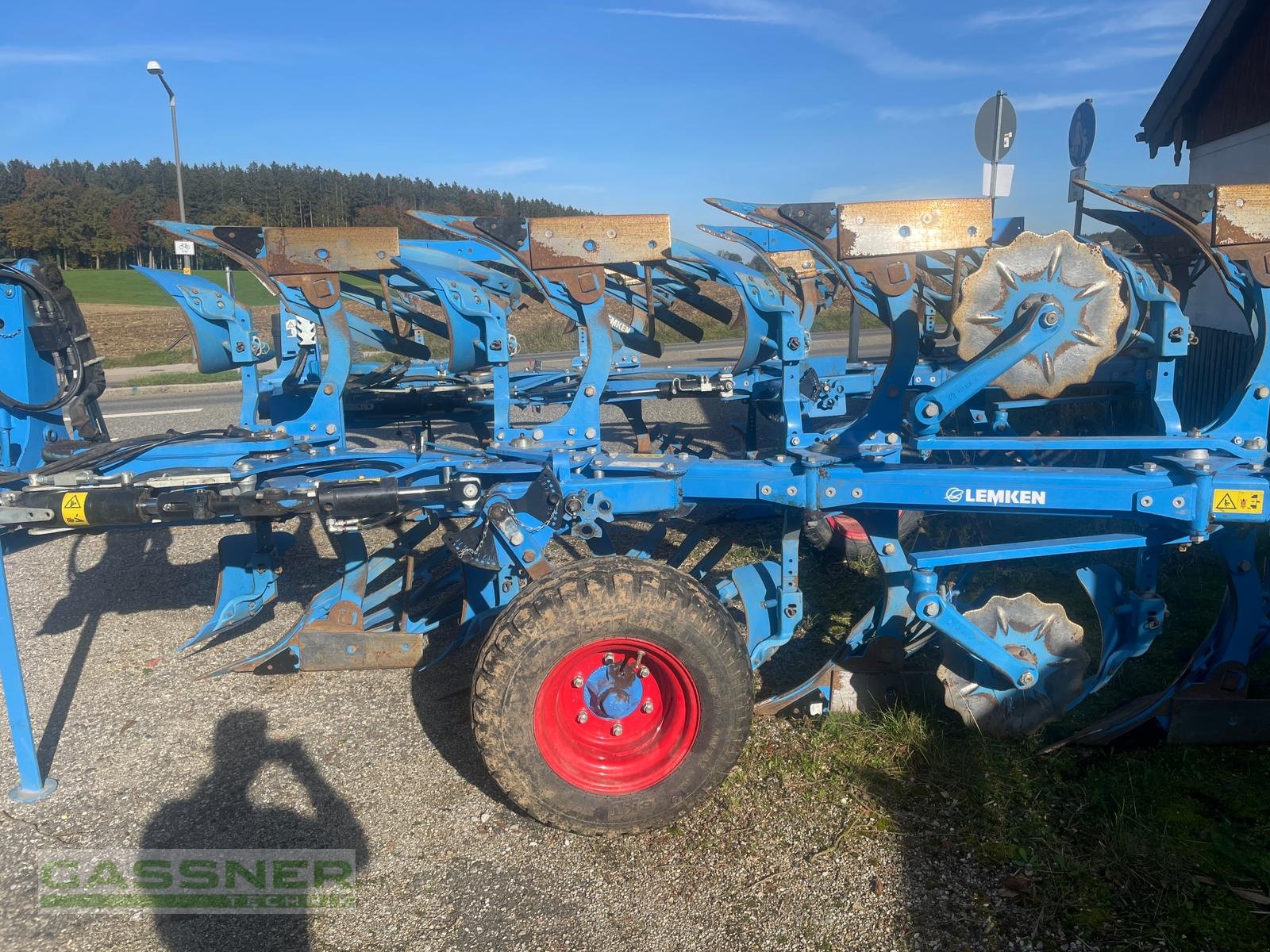 Pflug van het type Lemken Juwel 7, Gebrauchtmaschine in Aying/Goeggenhofen (Foto 2)