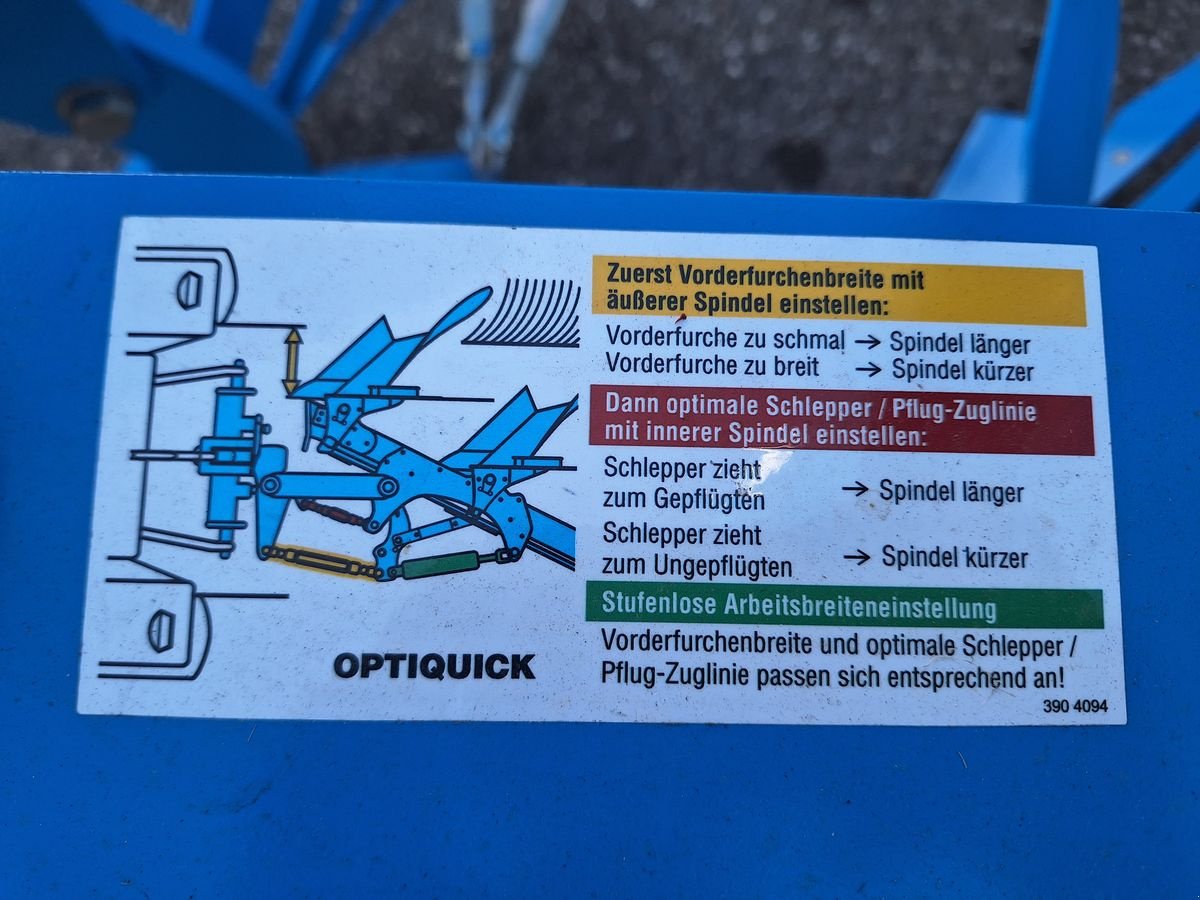 Pflug Türe ait Lemken Juwel  7M V4 N100, Neumaschine içinde Schlitters (resim 13)