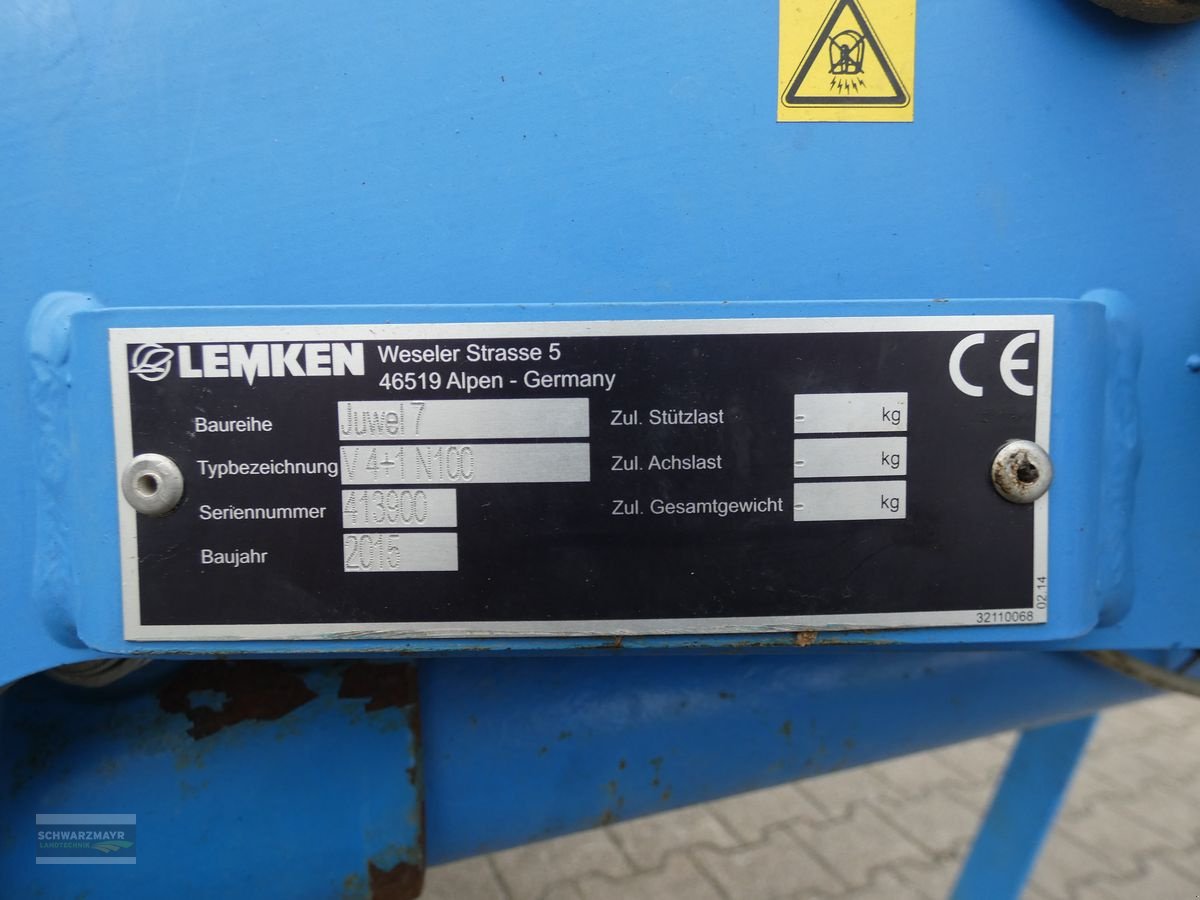 Pflug tip Lemken Juwel 7MV 4+1 N100, Gebrauchtmaschine in Aurolzmünster (Poză 19)