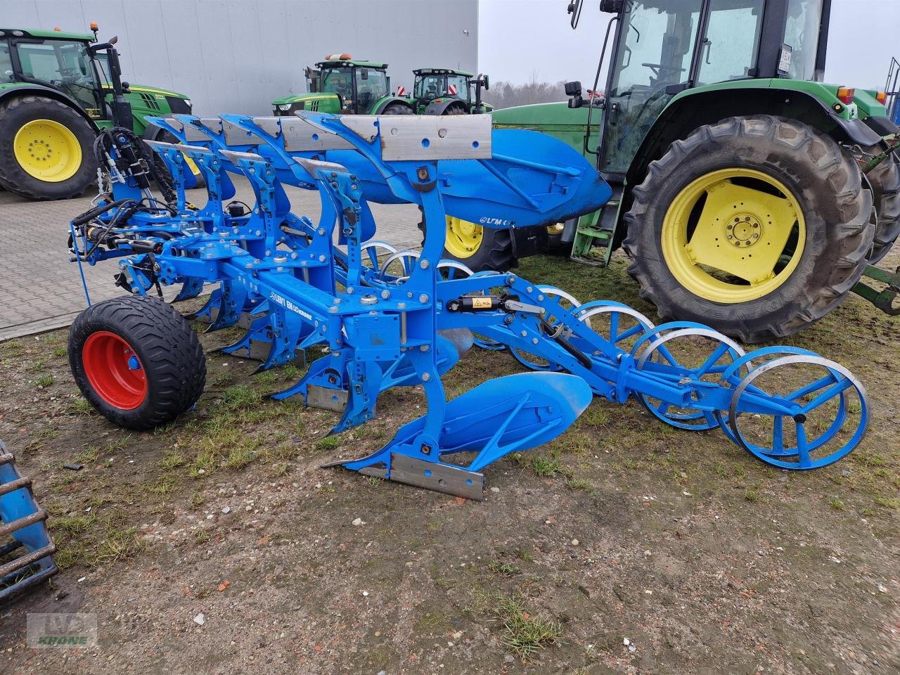 Pflug des Typs Lemken Juwel 7MV4 + FlexPack, Gebrauchtmaschine in Spelle (Bild 4)