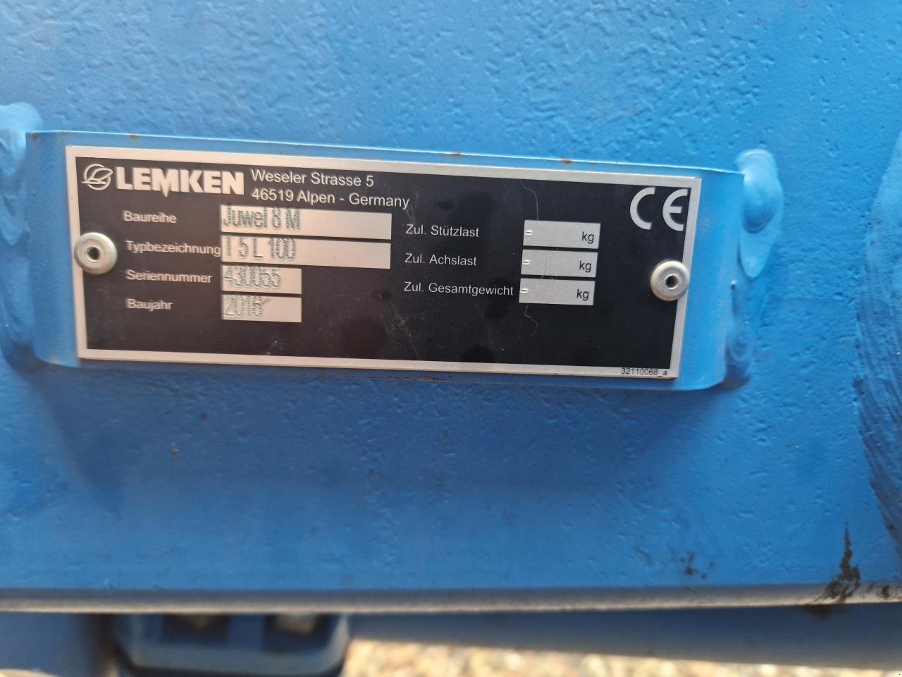 Pflug za tip Lemken JUWEL 8 5 F, Gebrauchtmaschine u Jelling (Slika 8)