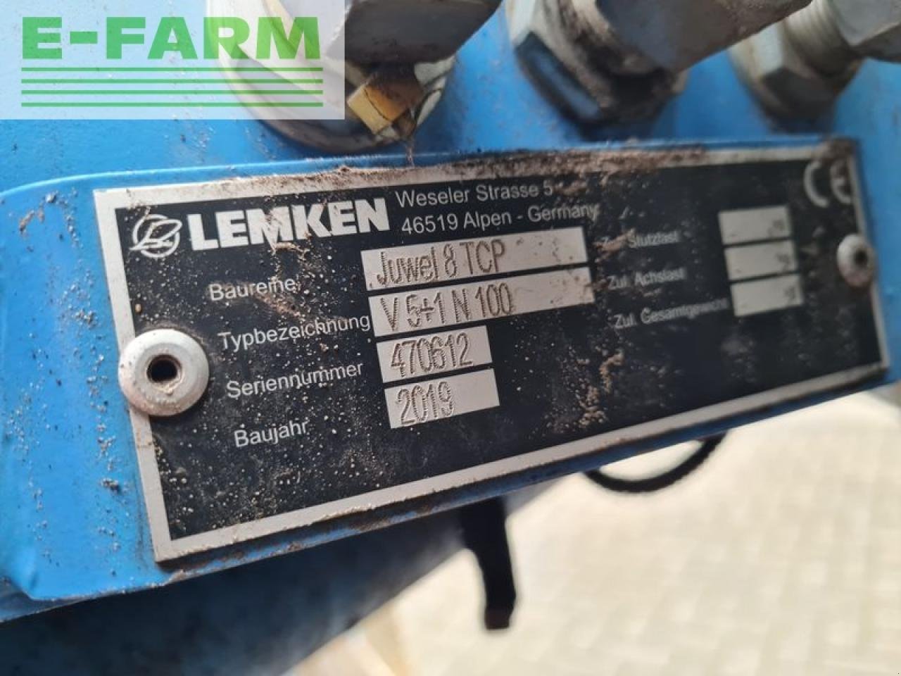 Pflug za tip Lemken juwel 8 6 schaar isobus + flexpack, Gebrauchtmaschine u gg VEGHEL (Slika 16)