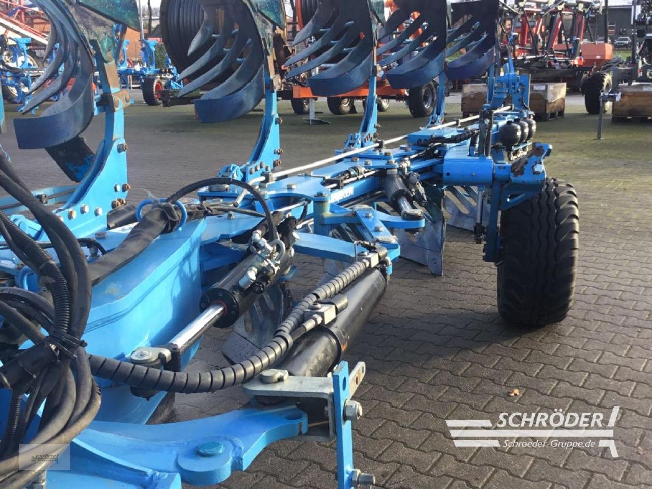 Pflug van het type Lemken JUWEL 8 I V T 5 L 100, Gebrauchtmaschine in Holdorf (Foto 7)