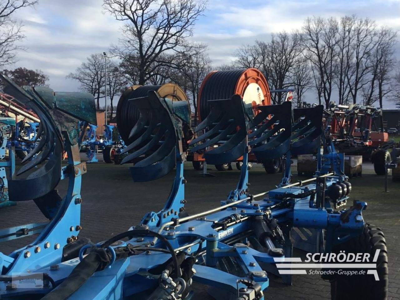 Pflug van het type Lemken JUWEL 8 I V T 5 L 100, Gebrauchtmaschine in Wildeshausen (Foto 8)