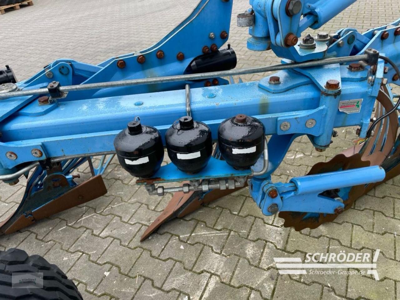 Pflug van het type Lemken JUWEL 8 I V T 5 L 100, Gebrauchtmaschine in Wildeshausen (Foto 16)