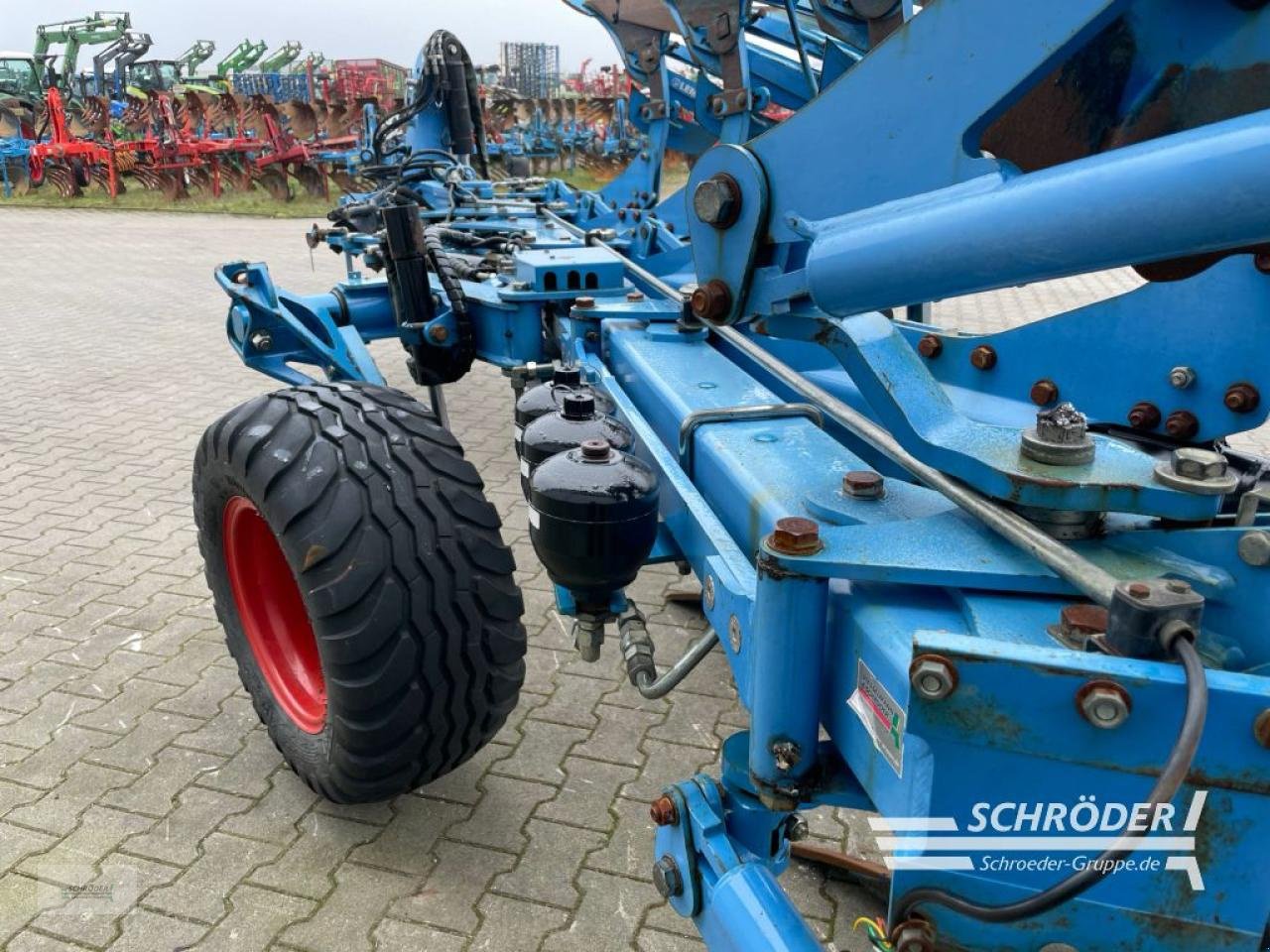 Pflug van het type Lemken JUWEL 8 I V T 5 L 100, Gebrauchtmaschine in Wildeshausen (Foto 18)