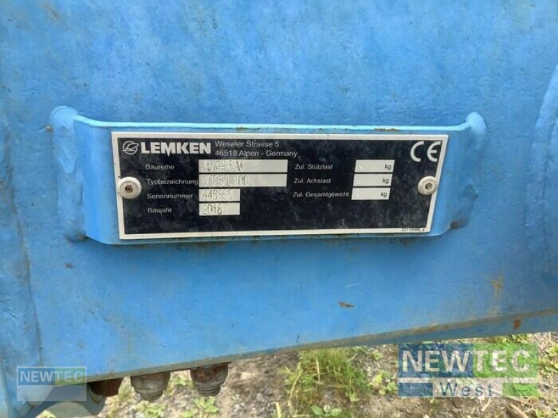 Pflug du type Lemken JUWEL 8 M V T 5 L 100, Gebrauchtmaschine en Cadenberge (Photo 3)