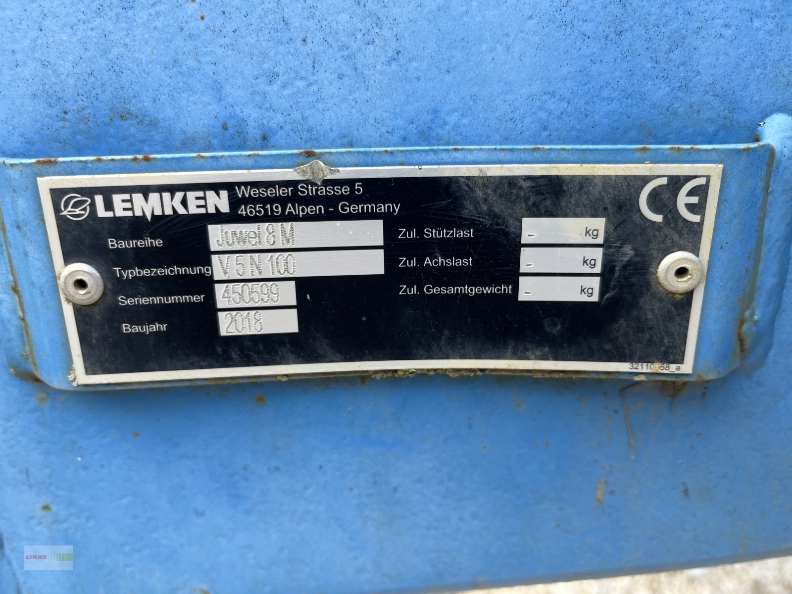 Pflug van het type Lemken Juwel 8 M V5N 100 PREIS REDUZIERT !!!, Gebrauchtmaschine in Langenau (Foto 10)