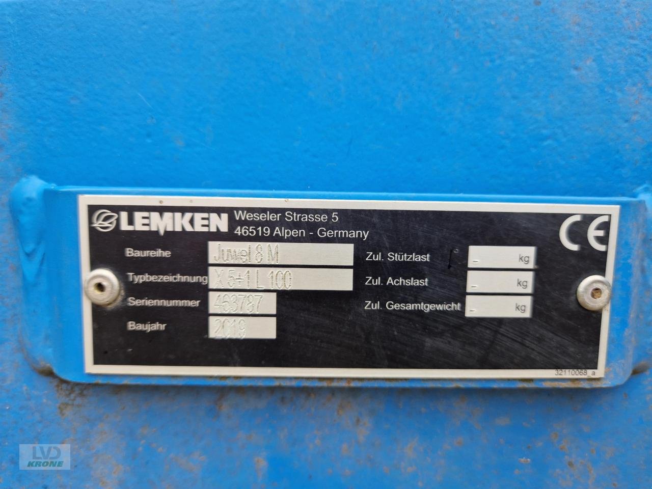 Pflug of the type Lemken Juwel 8 M X 5+1, Gebrauchtmaschine in Spelle (Picture 18)