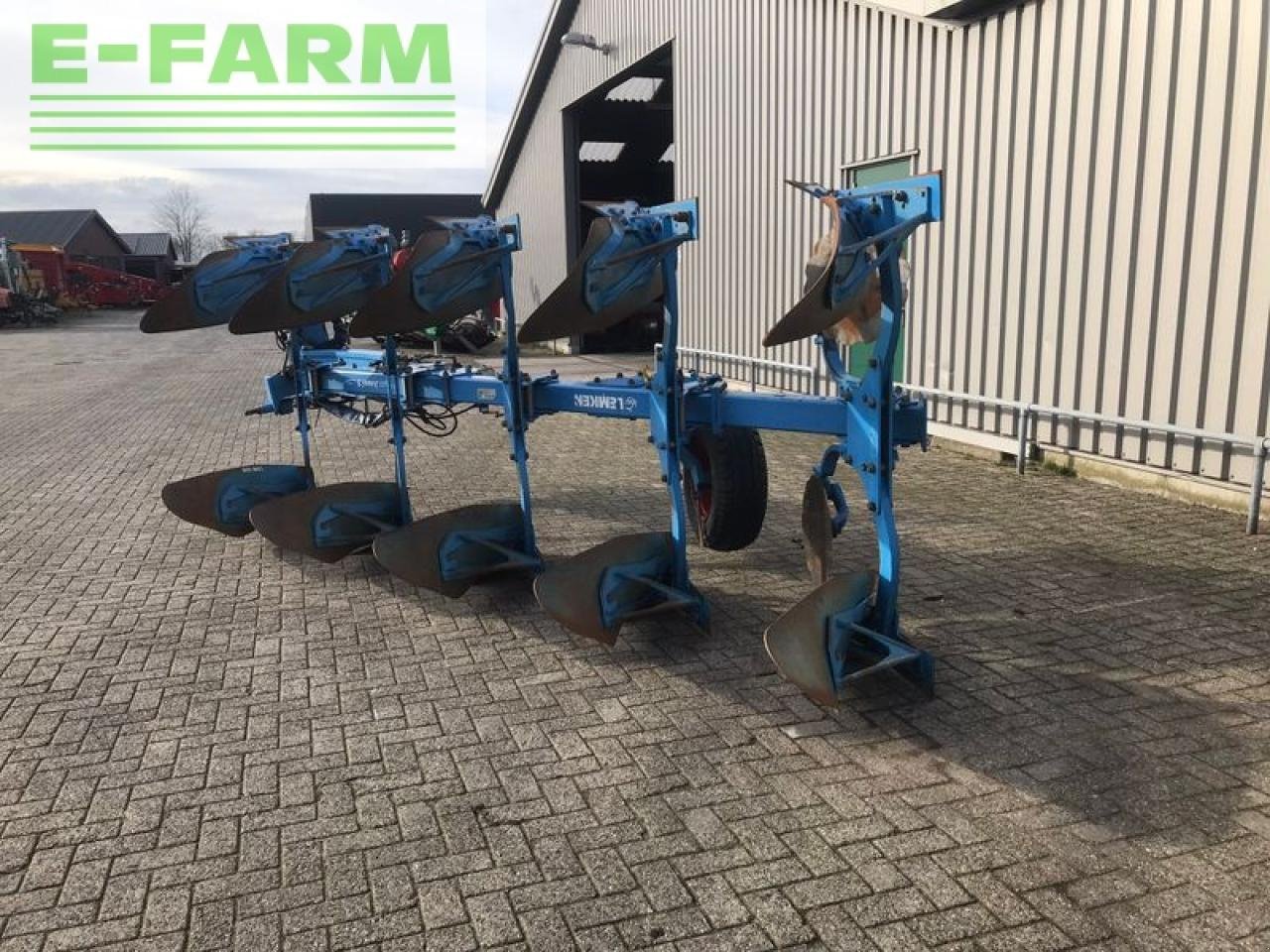 Pflug typu Lemken juwel 8 v 4+1 n100 on-land, Gebrauchtmaschine w gg VEGHEL (Zdjęcie 3)