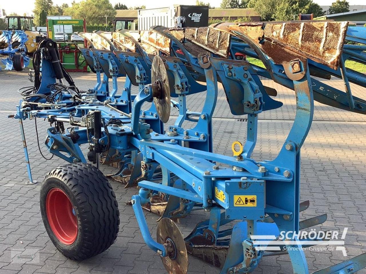 Pflug des Typs Lemken JUWEL 8 V 5 N 100, Gebrauchtmaschine in Schwarmstedt (Bild 9)