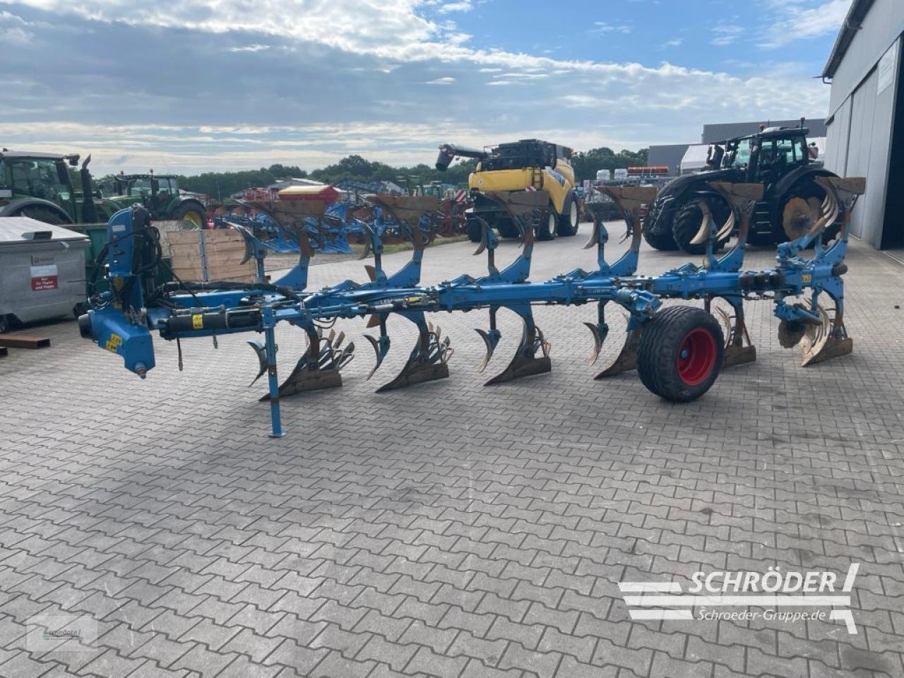 Pflug del tipo Lemken JUWEL 8 V T 5+1 L 100, Gebrauchtmaschine en Wildeshausen (Imagen 4)