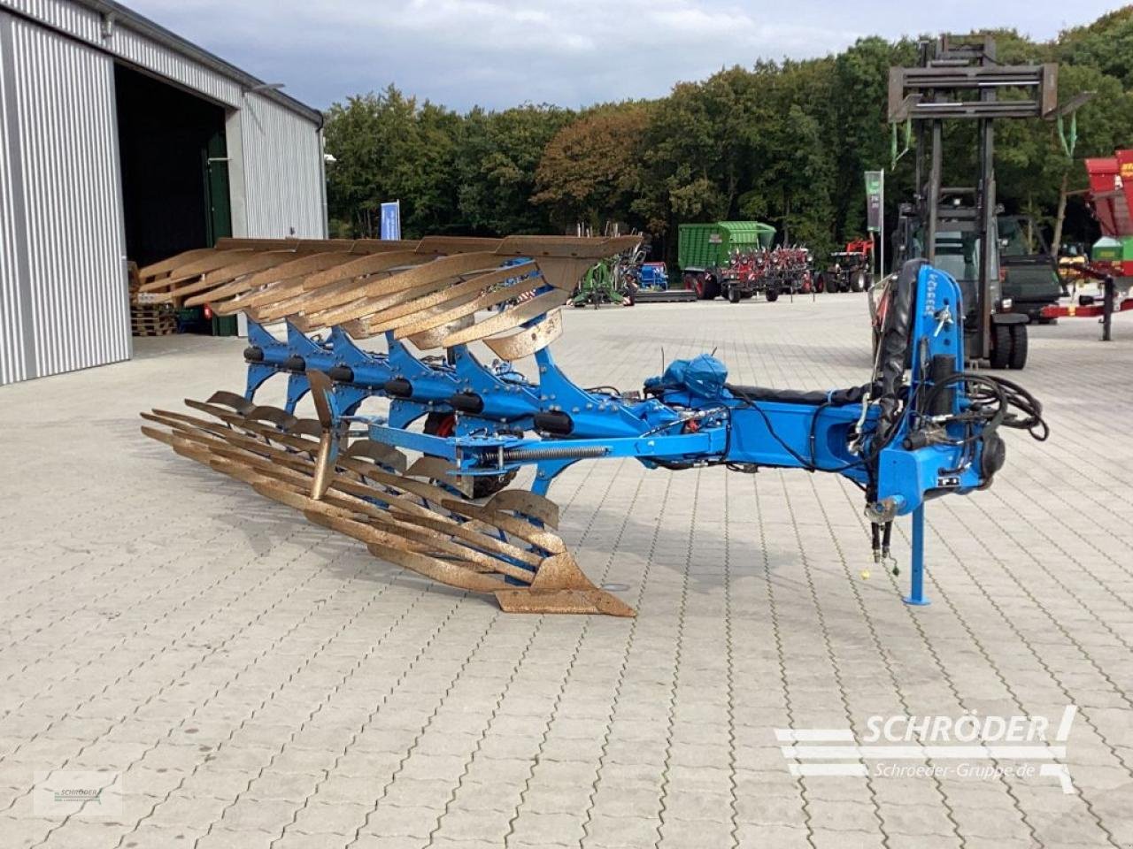 Pflug Türe ait Lemken JUWEL 8 V T 5+1 L 100, Gebrauchtmaschine içinde Hemmoor (resim 7)