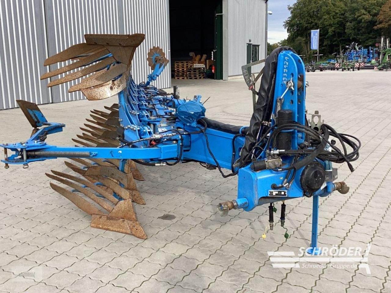 Pflug des Typs Lemken JUWEL 8 V T 5+1 L 100, Gebrauchtmaschine in Hemmoor (Bild 8)