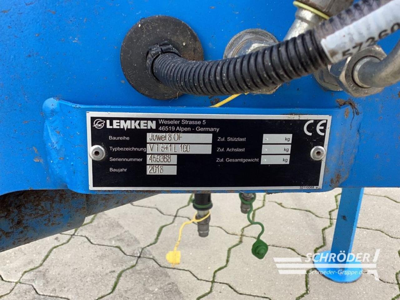 Pflug του τύπου Lemken JUWEL 8 V T 5+1 L 100, Gebrauchtmaschine σε Hemmoor (Φωτογραφία 9)