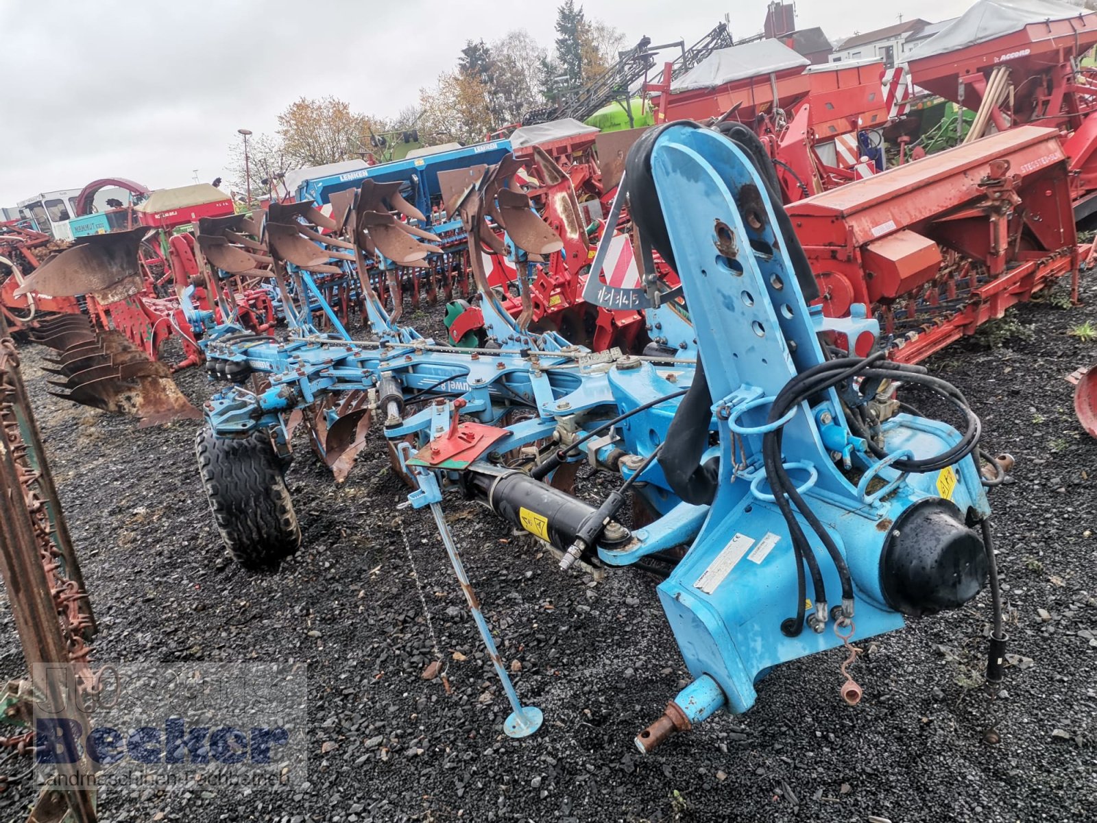 Pflug del tipo Lemken Juwel 8 VT SL 100, Gebrauchtmaschine en Weimar-Niederwalgern (Imagen 3)